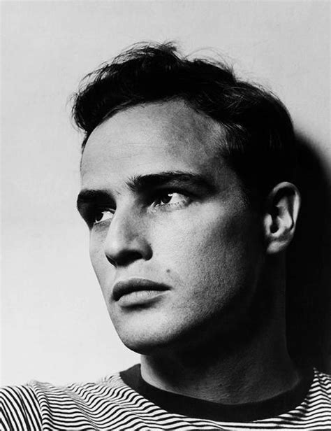 Beautiful Black & White Portraits of young Marlon Brando ...