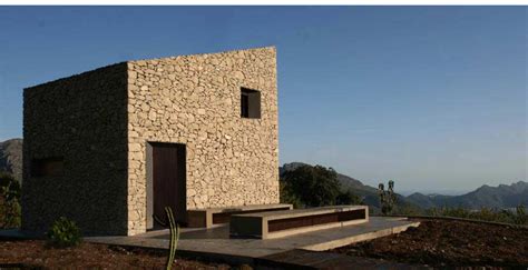 Beautiful Houses: Small simple stone house, Spain