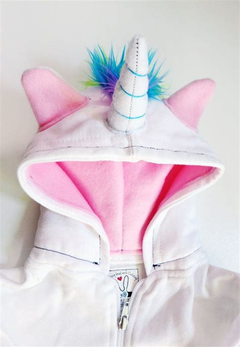 Bebe unicornio Hoodie sudadera cornudo de 18 meses blanco ...