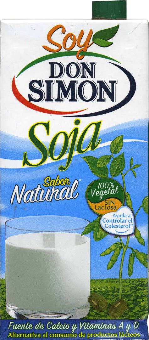 Bebida de soja  Don Simón  Natural   1 l