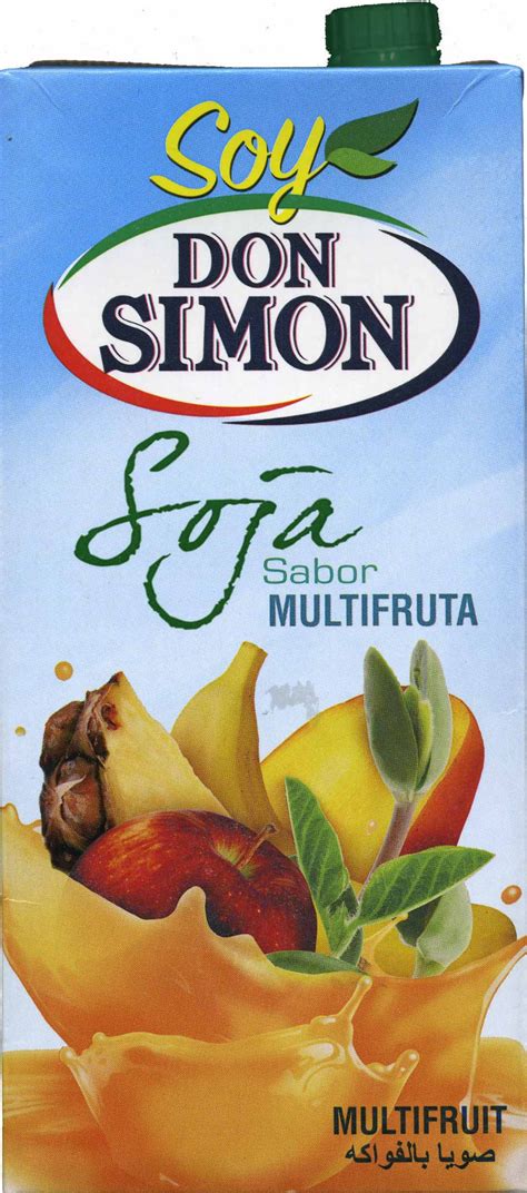 Bebida de zumo y soja  Don Simón  Multifruta — 1 l