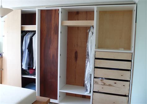 Bedroom wardrobe built around chimney breast | DIY ...