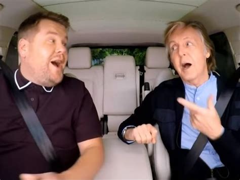 Beep Beep, Yeah! Paul McCartney On Corden s  Carpool ...