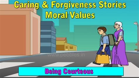 Being Courteous | Moral Values For Kids | Moral Stories ...