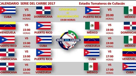 Beisbol: México abrirá contra Puerto Rico en la Serie del ...