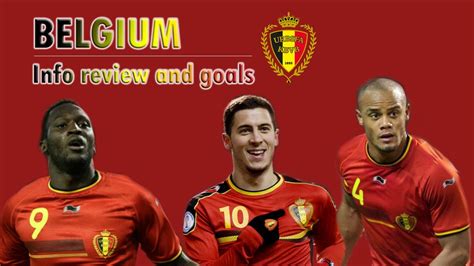 BELGIUM National Football Team || Info,review & goals ...