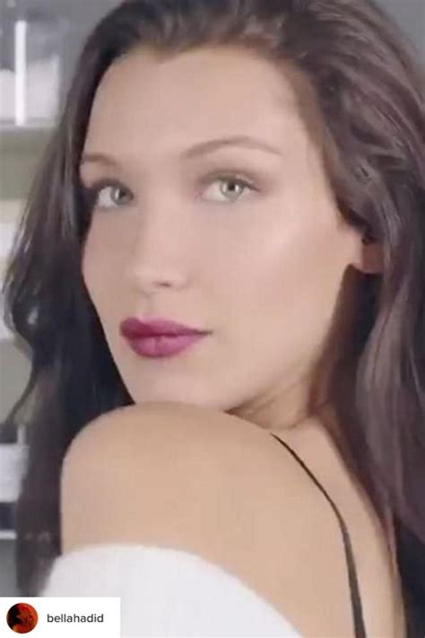 Bella Hadid s daily beauty regime is  a science