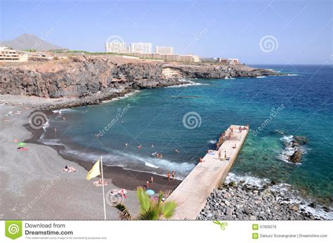 Bella Spiaggia In Callao Salvaje Su Tenerife Fotografia ...