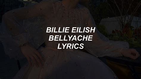 bellyache // billie eilish lyrics   YouTube