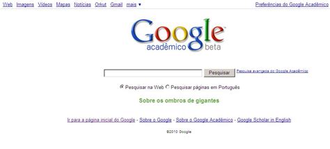 Bem informado   Google: google academico