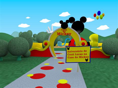 #Bem vindo ao meu Blogger :D: Mickey mouse house/ casa do ...