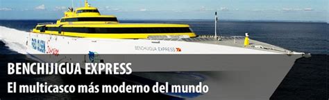 Benchijigua Express   Ferry Canarias   Flota barcos Fred ...