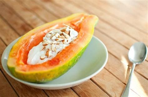 Beneficios del yogur con papaya