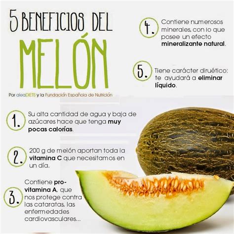 Beneficios para la salud del melón