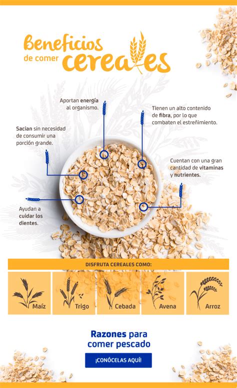 Beneficios y ventajas de comer cereales