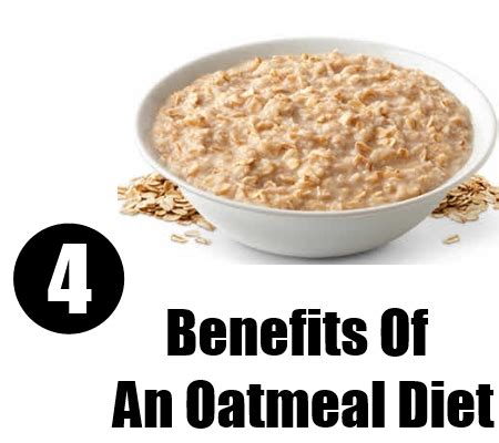 Benefits Of An Oatmeal Diet   Weight Loss Benefits Of ...