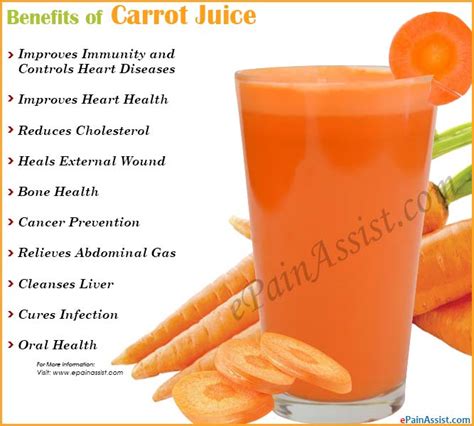 Benefits of Carrot Juice and its Preparation