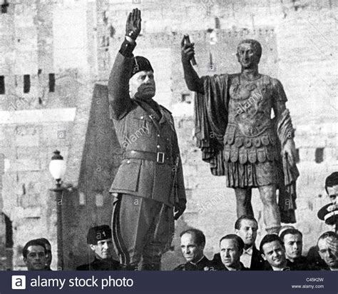Benito Mussolini, 1935 Stock Photo, Royalty Free Image ...