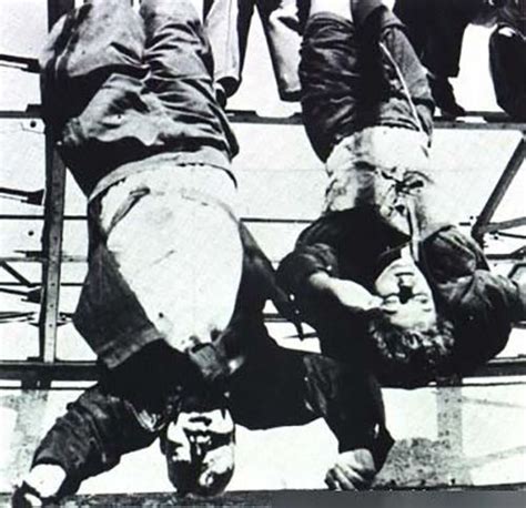 Benito Mussolini Death Pictures & Autopsy Photos