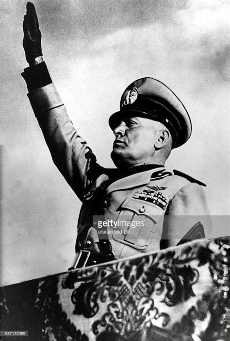 Benito Mussolini | Getty Images