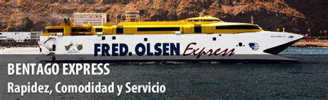 Bentago Express Ferry Canarias   Flota barcos Fred Olsen ...