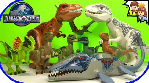 Berbagai Tipe Lego Dinosaurus dari   Jurassic World   | Papoyz