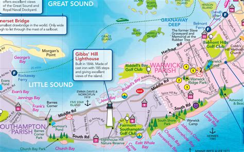 Bermuda map | Bermuda | Pinterest | Cruises, Vacation and ...