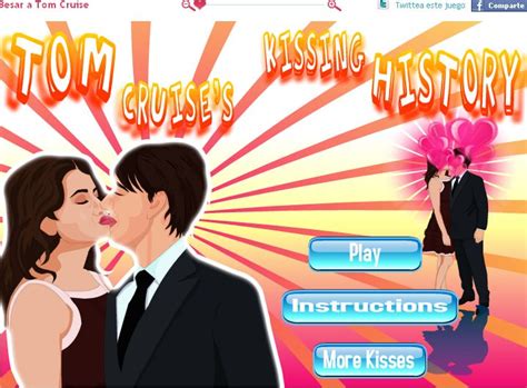 Besa A Tom Cruise   Juegos de amor   Besos
