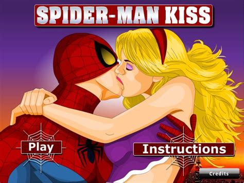 Besando A Spiderman   Juegos de amor   Besos