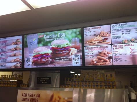 Besides a HD menu board, Burger King has a new HD ...