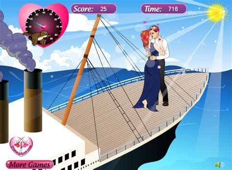 Besos de Amor en el Titanic   Juegos de amor   Besos