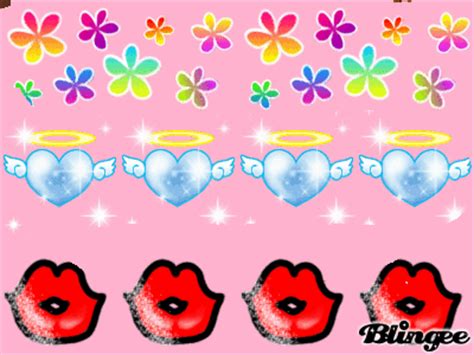 besos,corazones y flores Picture #61038364 | Blingee.com
