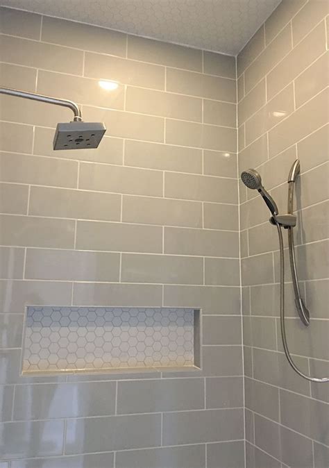 Best 25+ Gray shower tile ideas on Pinterest | Grey tile ...