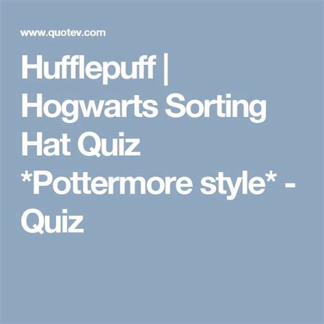 Best 25+ Hogwarts sorting quiz ideas on Pinterest | House ...