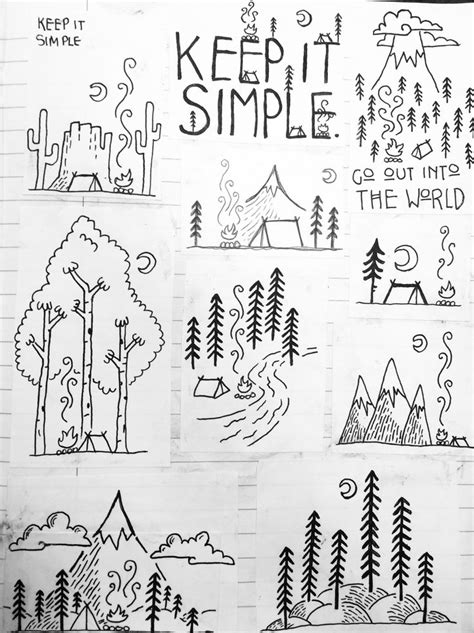 Best 25+ Simple doodles ideas on Pinterest | Simple ...