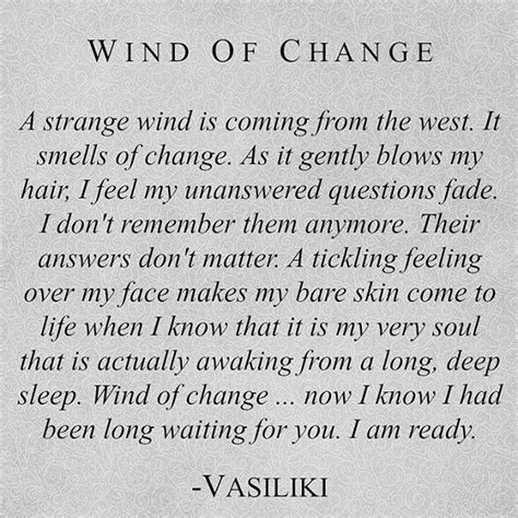 Best 25+ Wind of change ideas on Pinterest | Wind quote ...