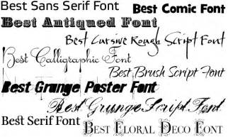 Best Fonts of 2005 on MyFonts