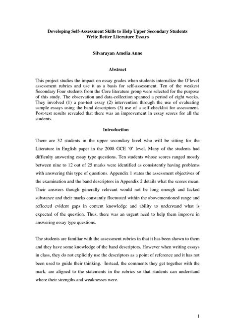 Best Photos of Sample Interview Essay APA Style ...