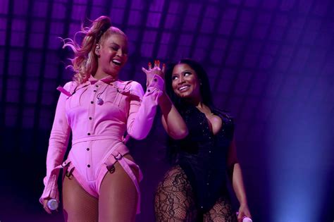 Beyonce and Nicki Minaj   Tidal Concert in New York ...