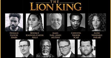 Beyonce Confirmed for Disney s Lion King, Full Cast ...