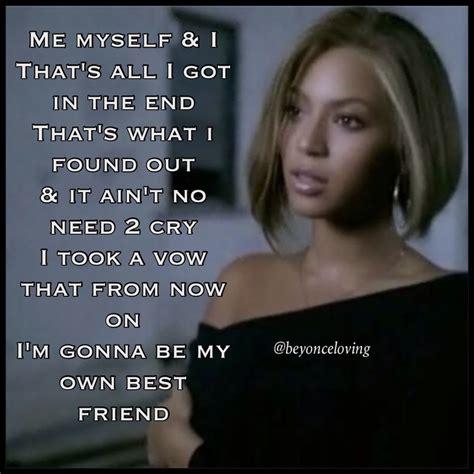 Beyonce   Me, Myself and I | Lyrics | Pinterest | Beyonce ...