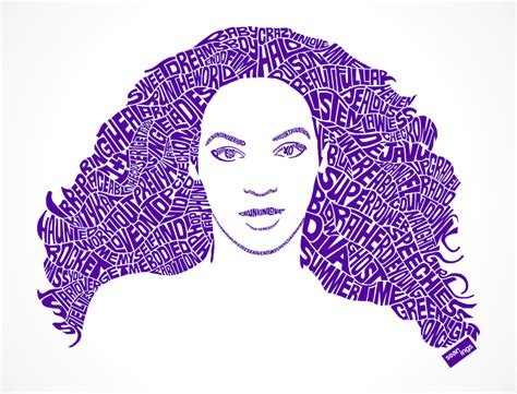 Beyonce Typographic Design   SEANINGS | Photography + Design