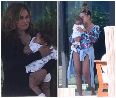 Beyonce’s 5 month old Twins Sir & Rumi Carter, Seen In ...