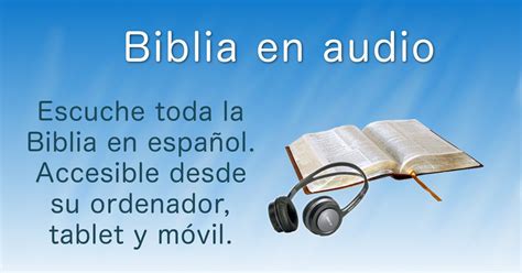 Biblia en audio gratis