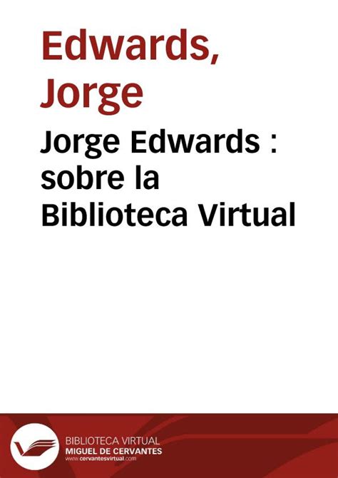 biblioteca virtual miguel de cervantes wikipedia la jorge ...