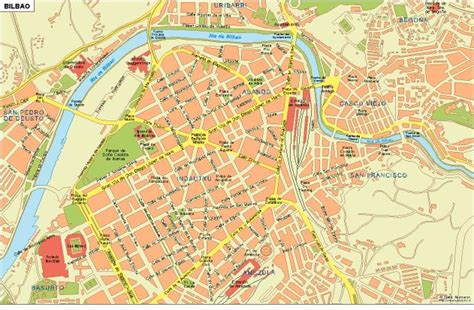 Bilbao Map