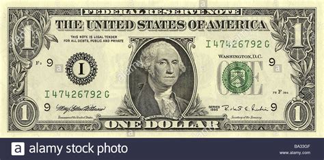 Bill American one dollar forefront America money U.S ...