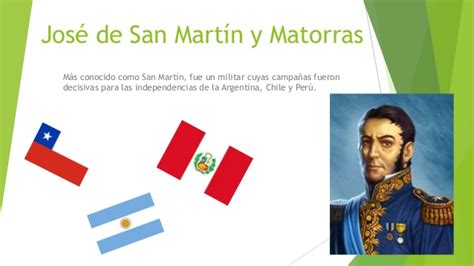 Biografia de Jose de San Martin de Matorras.