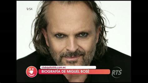 Biografía de Miguel Bosé   YouTube