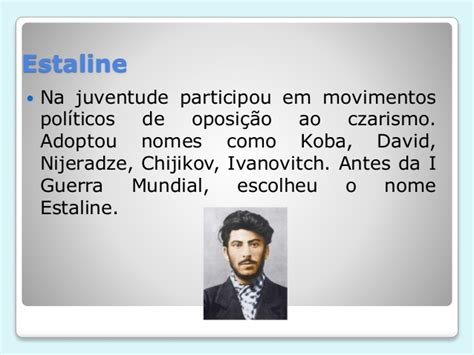 Biografia Josef Stalin